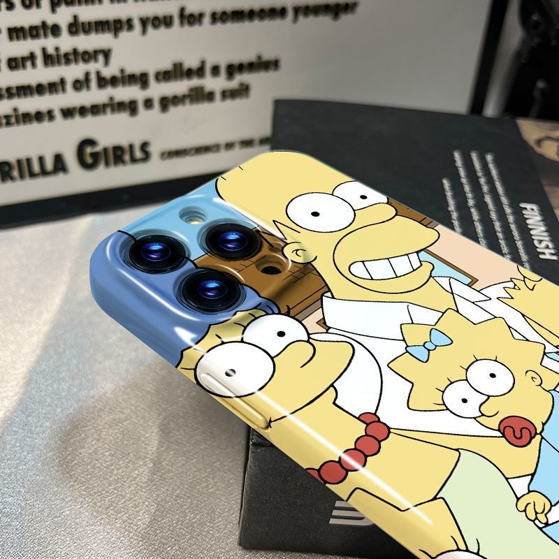 Ốp Điện Thoại Cứng Họa Tiết Simpson 11 / / YQH5 Cho Iphone14promax13 / 812 XR