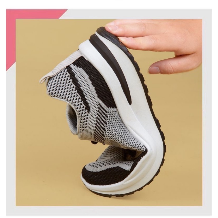 🔥có hàng sẵn🔥Giày Thể Thao Siêu Nhẹ Thoáng Khí Phong Cách Hàn Quốc Thời Trang Cho Nữ-AA0493