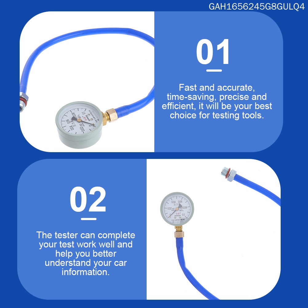 Thiết Bị Kiểm Tra Áp Suất Nhiên Liệu Động Cơ Tự Làm Lưng