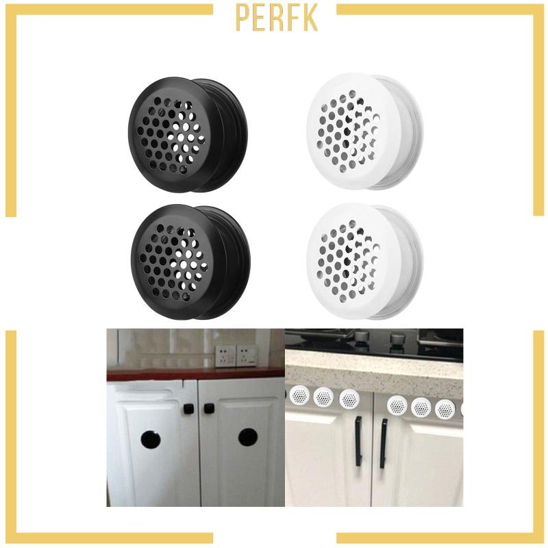 [Perfk] Máy Tản Nhiệt Dạng Lưới Tròn Lỗ Thông Hơi Cà Phê Cho Ống Xả Nhiệt Và Ống Xả