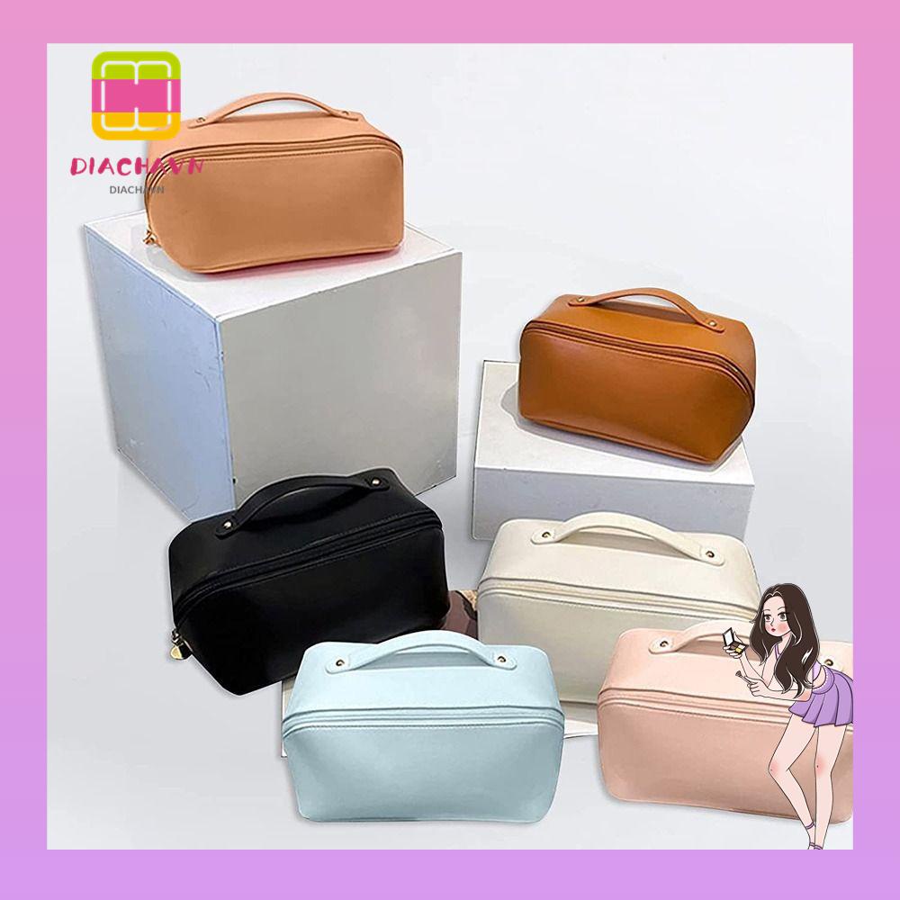 Túi Đựng Mỹ Phẩm Da PU Chống Thấm Nước Tiện Dụng Mang Đi Du Lịch