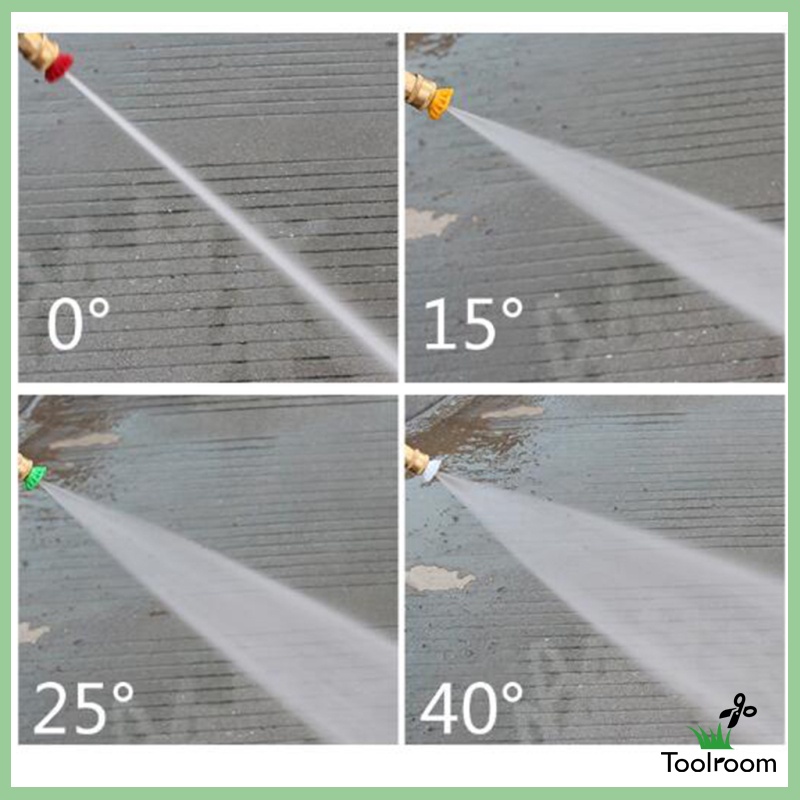 Bộ Vòi Phun Nước Áp Suất Cao Cỡ 1 / 4 Tiện Dụng