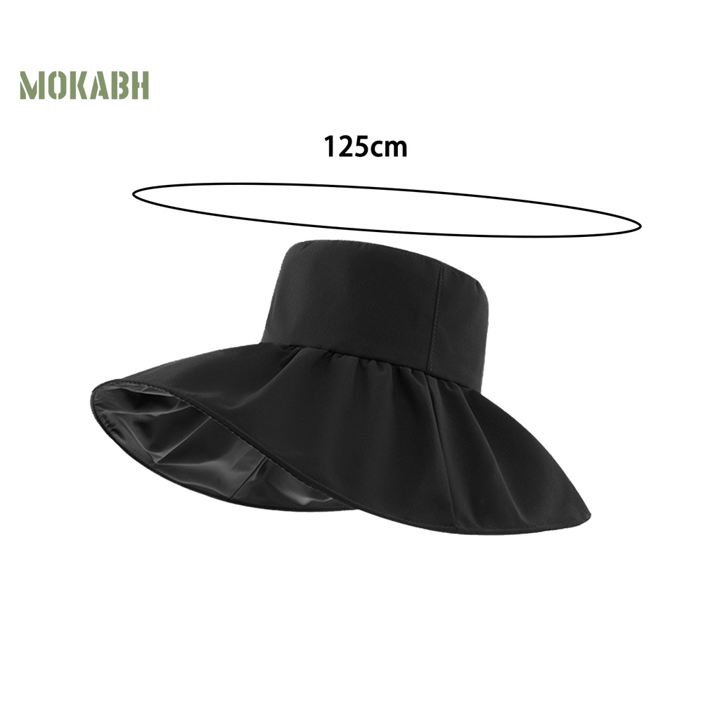 Nón Tai Bèo Rộng Vành UPF 50 Chống Tia UV / Chống Gió Thời Trang Mùa Hè Cho Nữ
