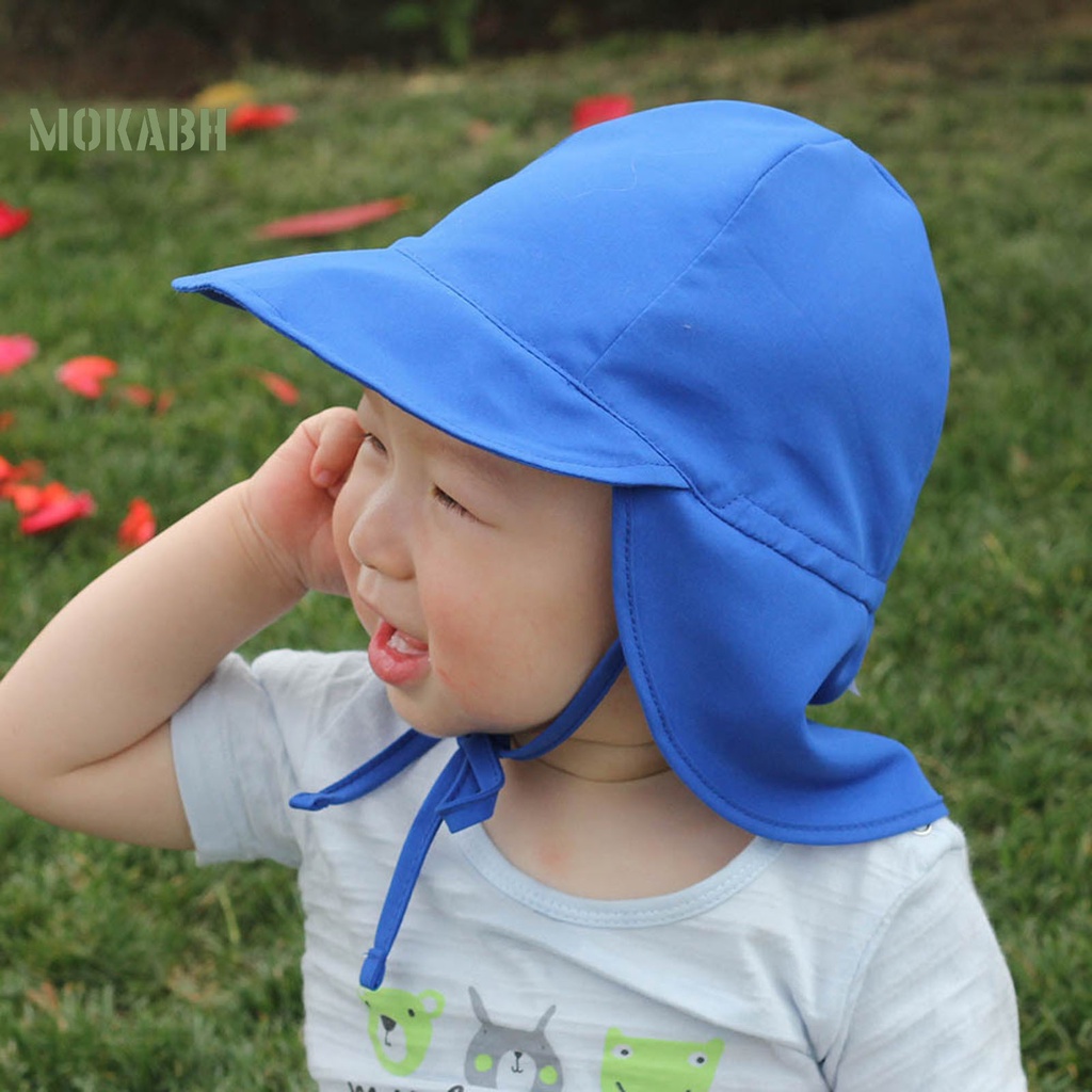 [Mok Abh] Mũ Vành Rộng Mềm Mại Chống Nắng Gấp Lại Được Dùng Cho Mùa Hè