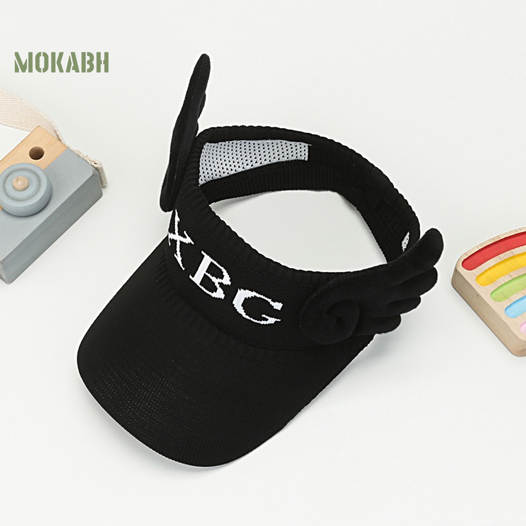 Mũ Lưỡi Trai Dệt Kim Hở Chóp Thoáng Khí Thời Trang Mùa Hè