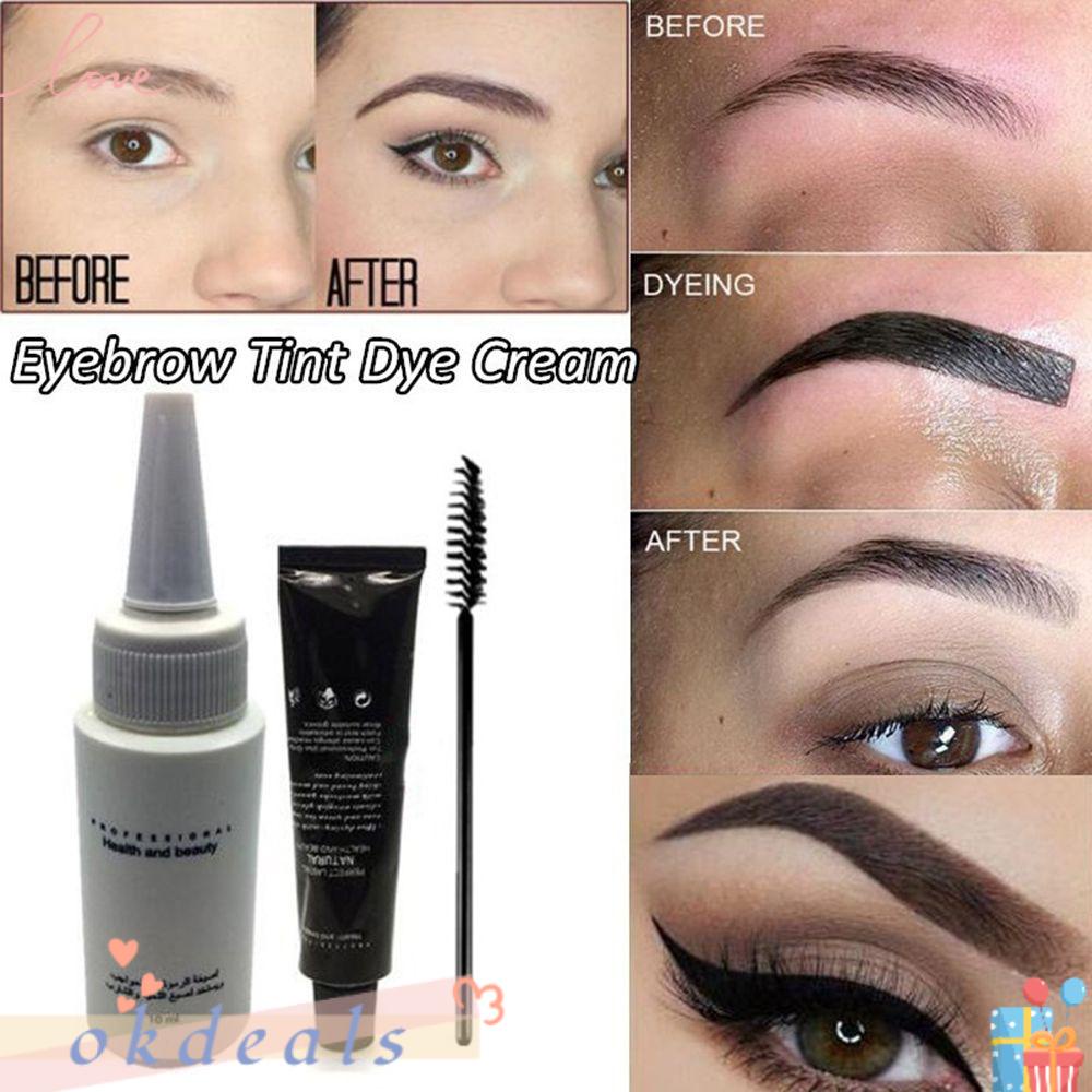Kem Nhuộm Lông Mày Chống Thấm Nước Siêu Bền Màu
