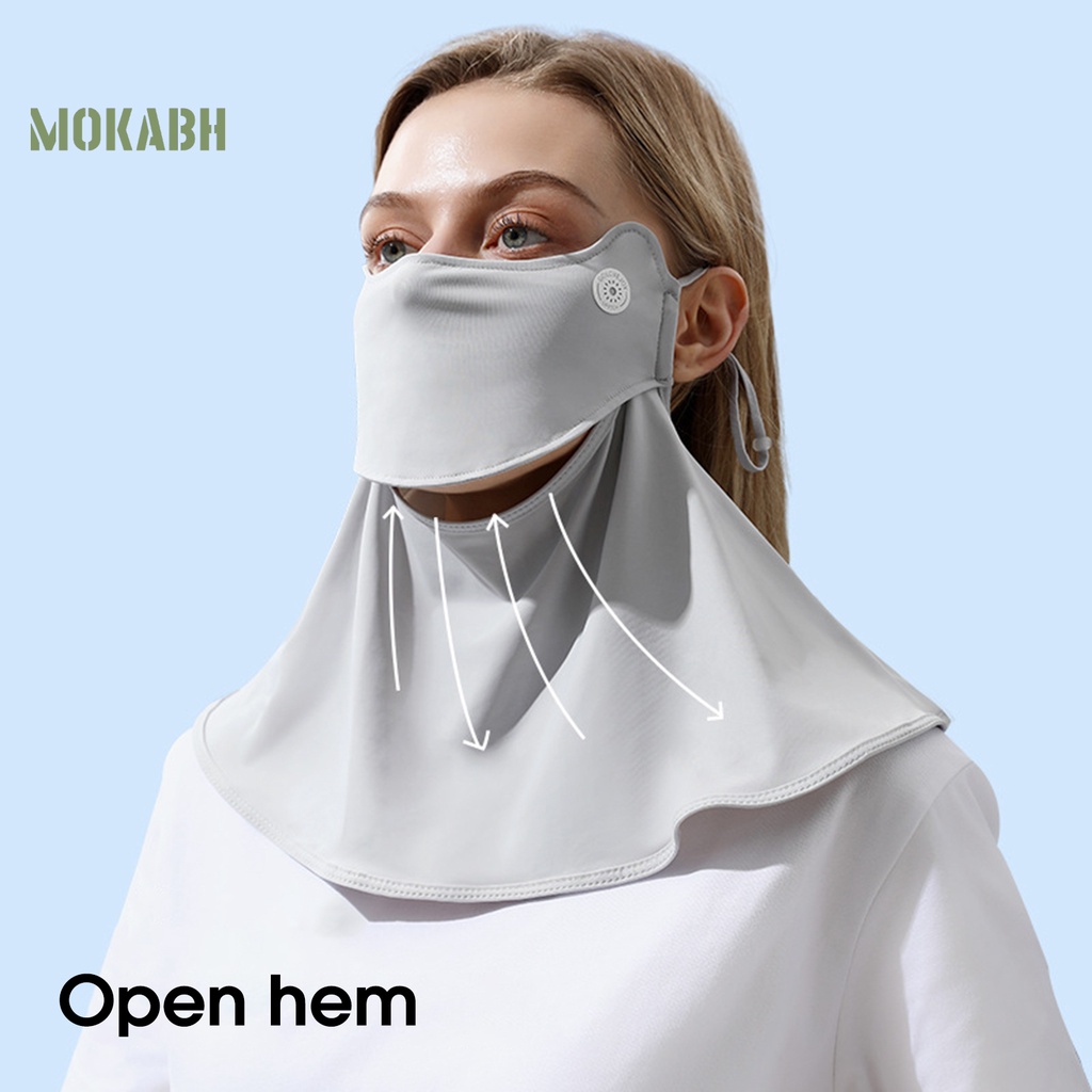 Khăn Bandana Che Tai Thoáng Khí Chống Nắng Dùng Khi Đạp Xe Ngoài Trời Cho Nam Và Nữ