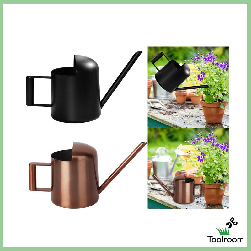 Bình Tưới Cây Bằng Thép Không Gỉ Có Vòi Dài Tiện Dụng