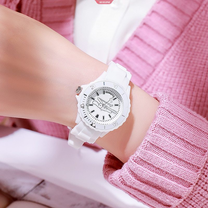 SANRIO Đồng Hồ Đeo Tay Dạ Quang Hình Hello Kitty Cinnamoroll Pochacco Quà Tặng Trang Sức Trẻ Em [Wo]