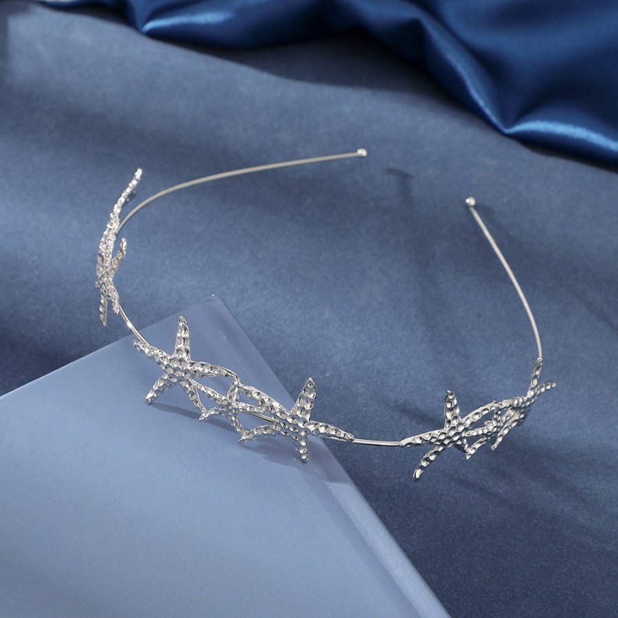 Băng Đô Cài Tóc Hai Lớp Đính Đá Hình Bướm Bằng Hợp Kim Phong Cách Hàn Quốc Dành Cho Nữ