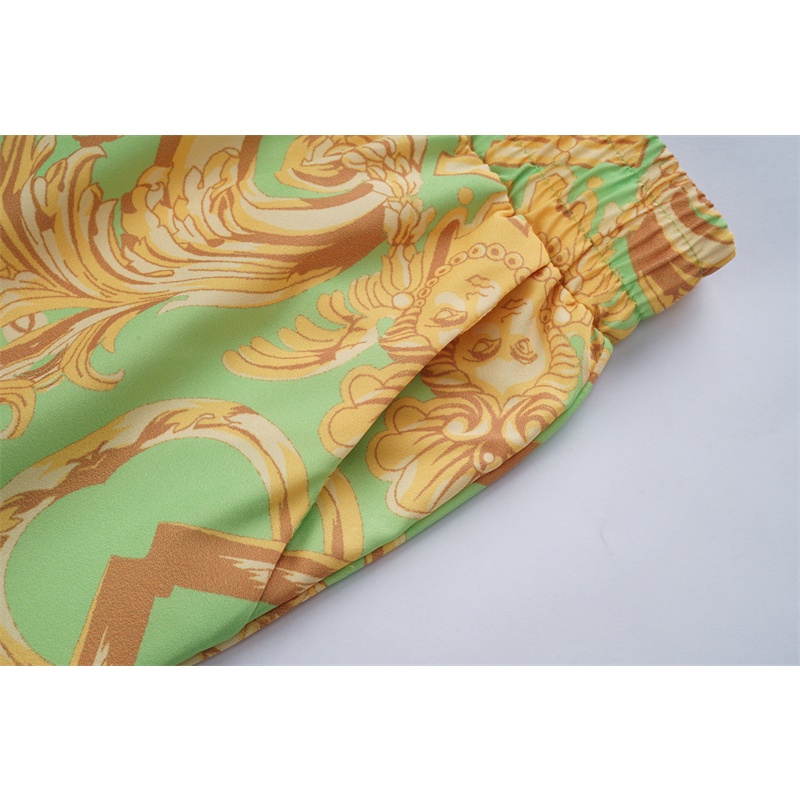 Quần Short Đi Biển In Họa Tiết Cổ Điển Hợp Thời Trang