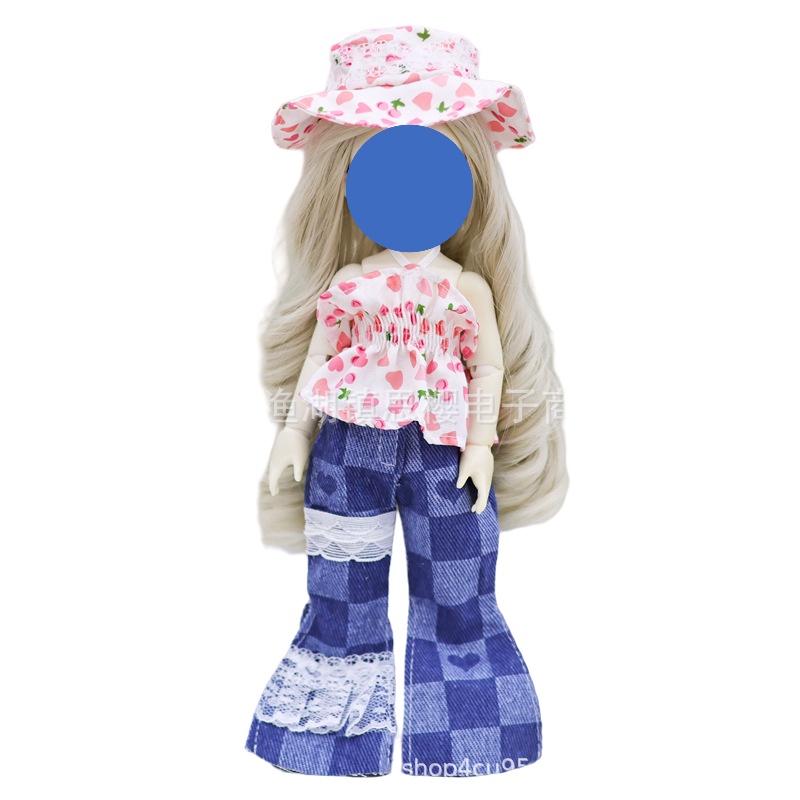 Đầm Công Chúa BJD 1 / 6 Thời Trang Xinh Xắn Cho Búp Bê 30cm