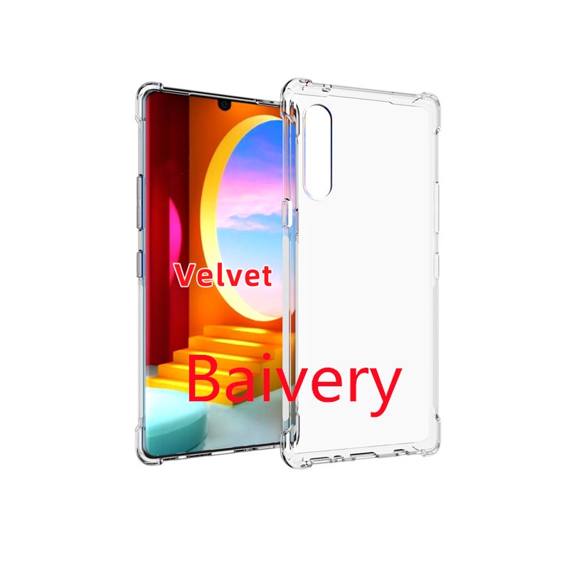 Ốp Lưng TPU Silicone Trong Suốt Cho LG Velvet LM-G900N LM-G900EM