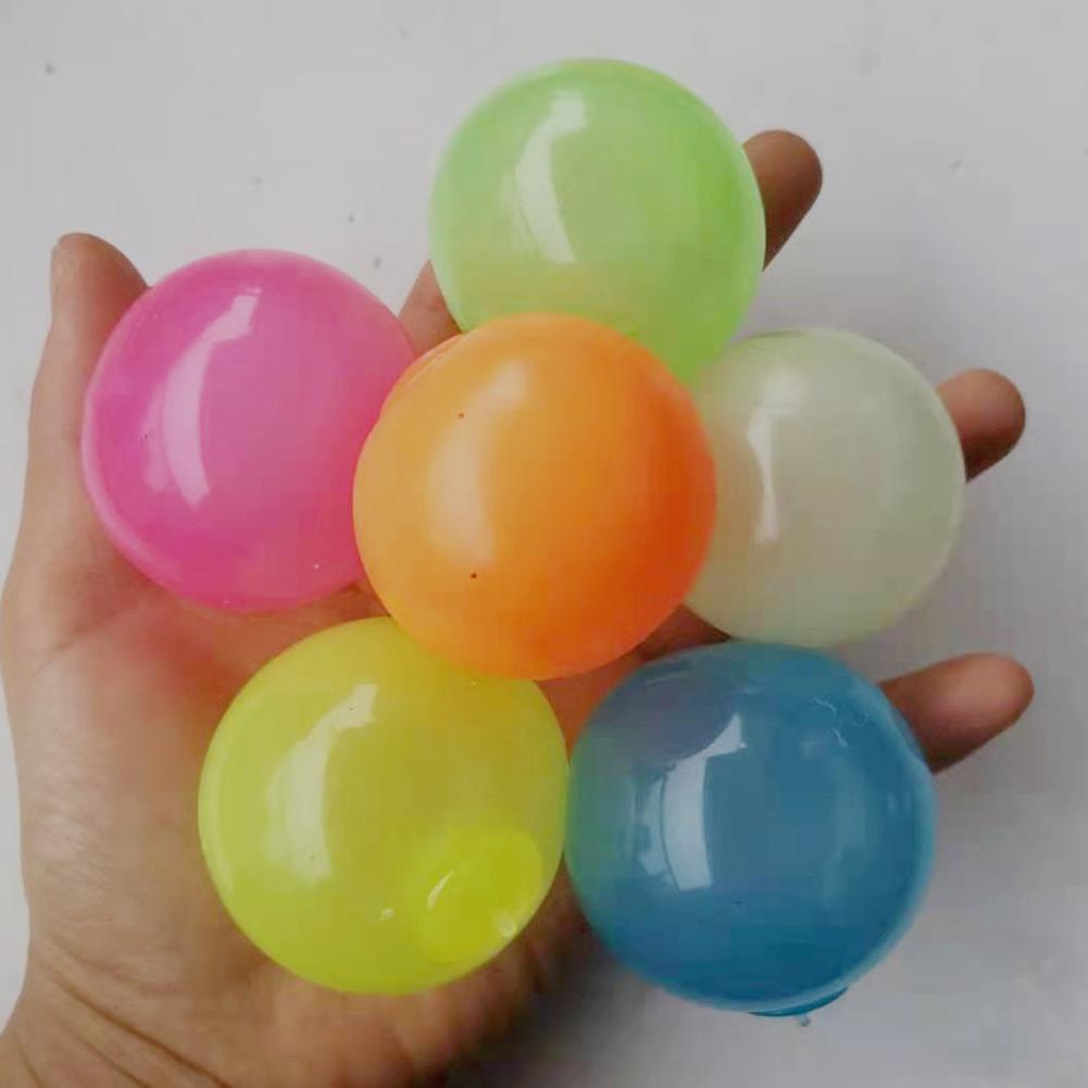 Đồ Chơi Bóng Dính Phản Quang 6.5cm Giảm Căng Thẳng Gắn Trần Nhà
