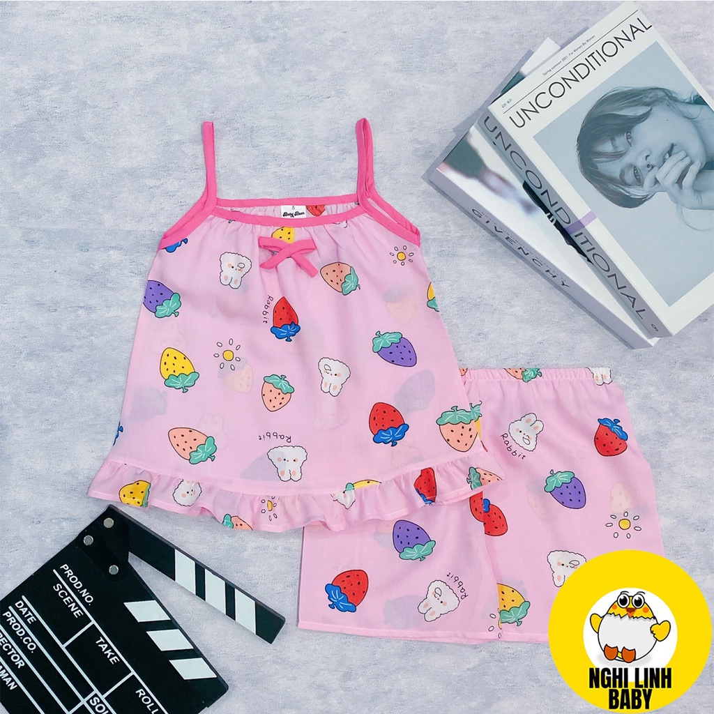 Đồ tole bé gái, bộ đùi dây cho bé quần đùi có size từ 12kg đến 42kg - Nghi Linh Baby