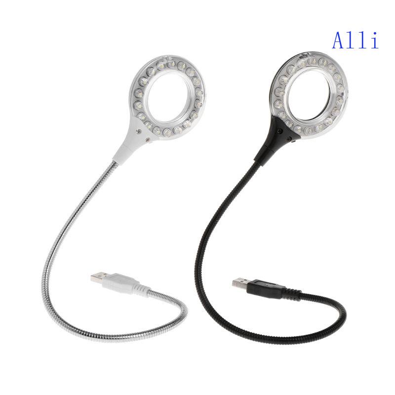 Đèn LED USB 5V Hình Tròn Linh Hoạt Có Thể Điều Chỉnh Tiện Dụng