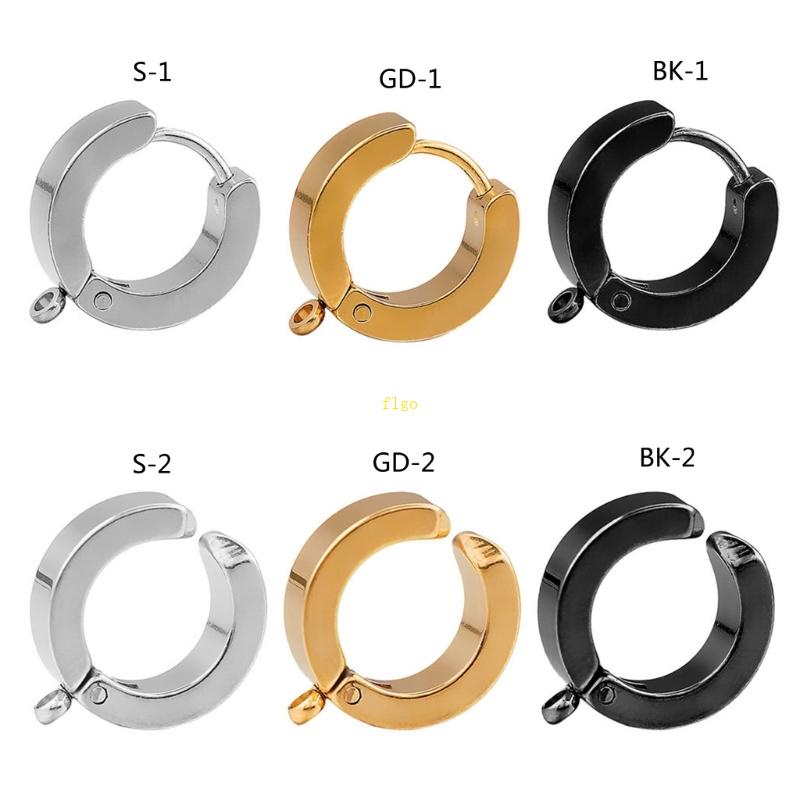 Set 10 Hoa Tai Dạng Vòng Thời Trang Dành Cho Nữ