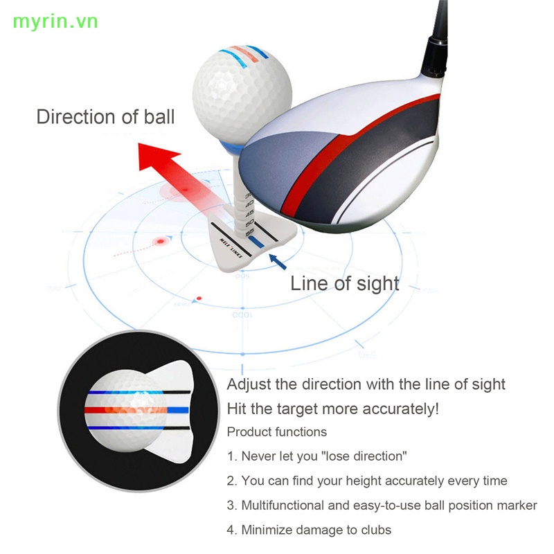 Giá Đỡ Bóng Golf Bằng Nhựa Tiện Dụng