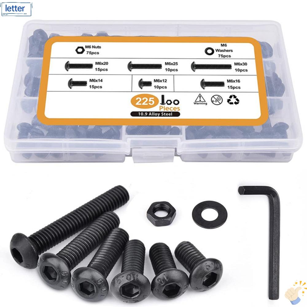 LET Set 225 Con Vít Lục Giác 12mm 10.9 Chuyên Dụng
