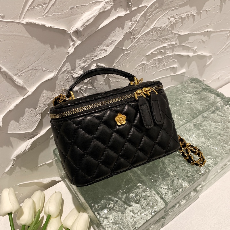 Túi Đeo Chéo Dây Xích Đính Đá Kim Cương Thời Trang Dành Cho Nữ