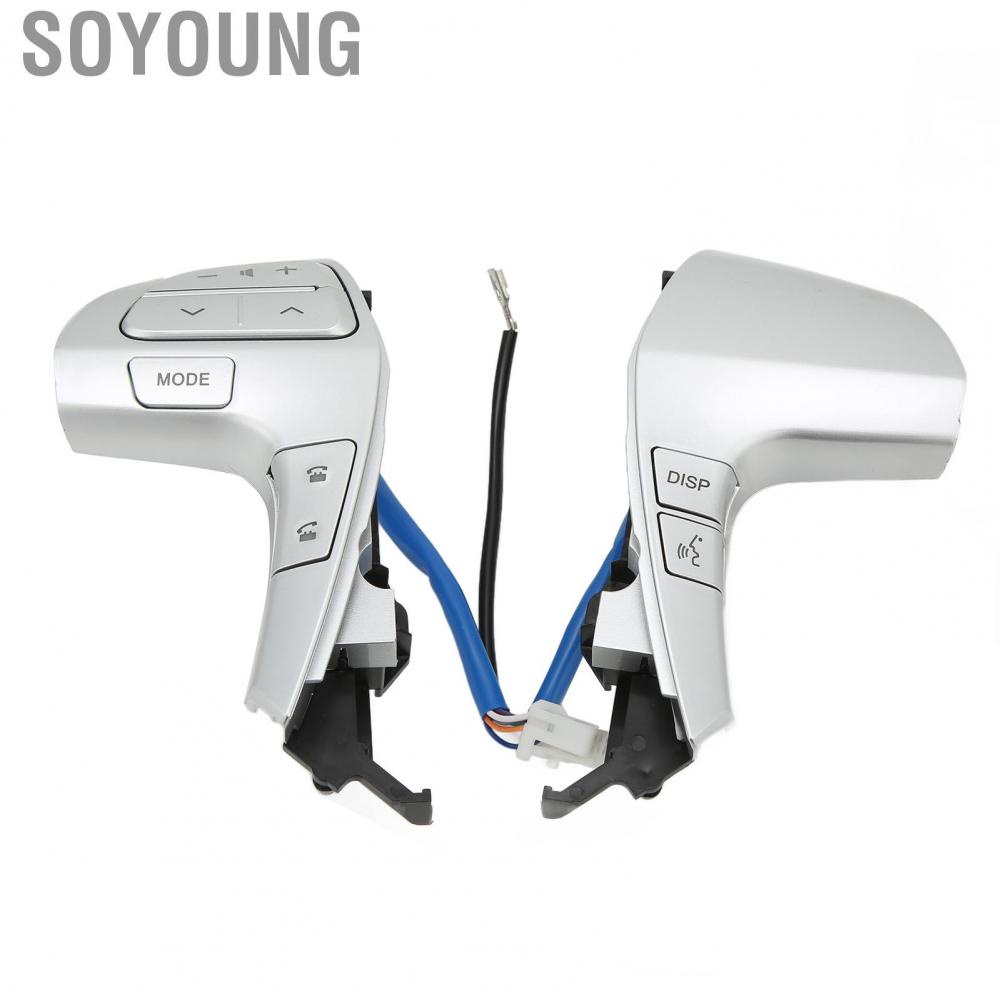 Soyoung 84250-60180  Steering Wheel Control Switch Stable Multifunctional for Garage Replacement CAMRY ACV4 AHV41 2006‑2011 Car Shop