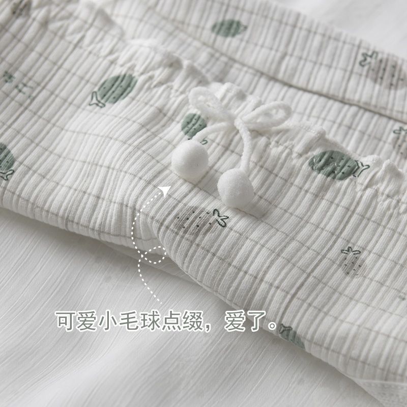 Set 2 / 5 Quần Lót Cotton Nguyên Chất Kháng Khuẩn Màu Trắng Dễ Thương Phong Cách Nhật Bản