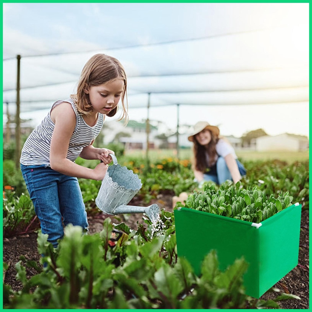 Túi Trồng Cây Bằng Vải Không Dệt Dày Dặn Tiện Dụng Cho Sân Vườn