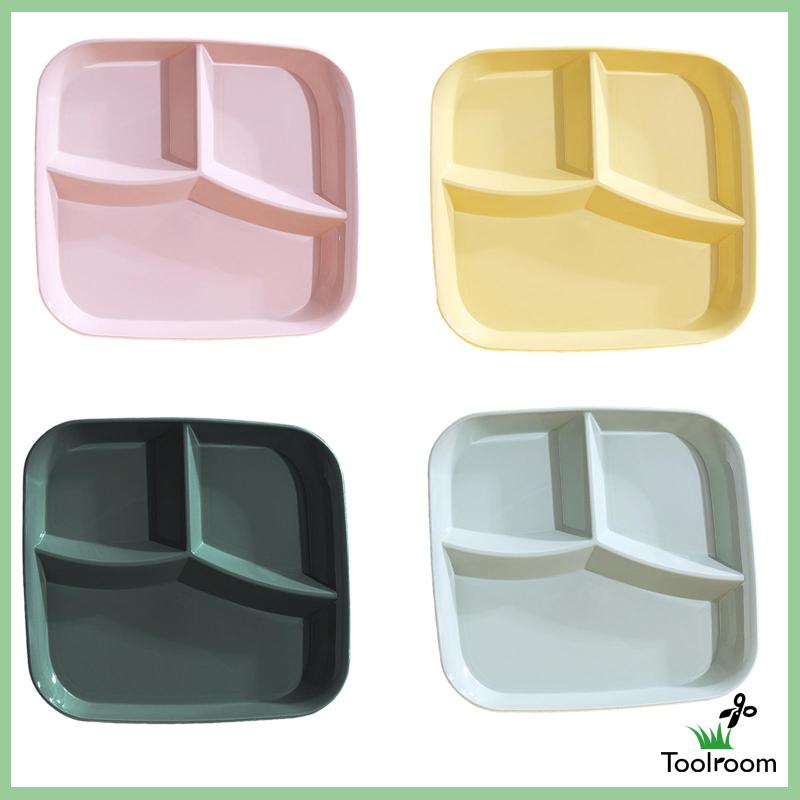 Khay Đựng Thức Ăn 3 Ngăn Tiện Dụng Cho Nhà Hàng / Nhà Bếp