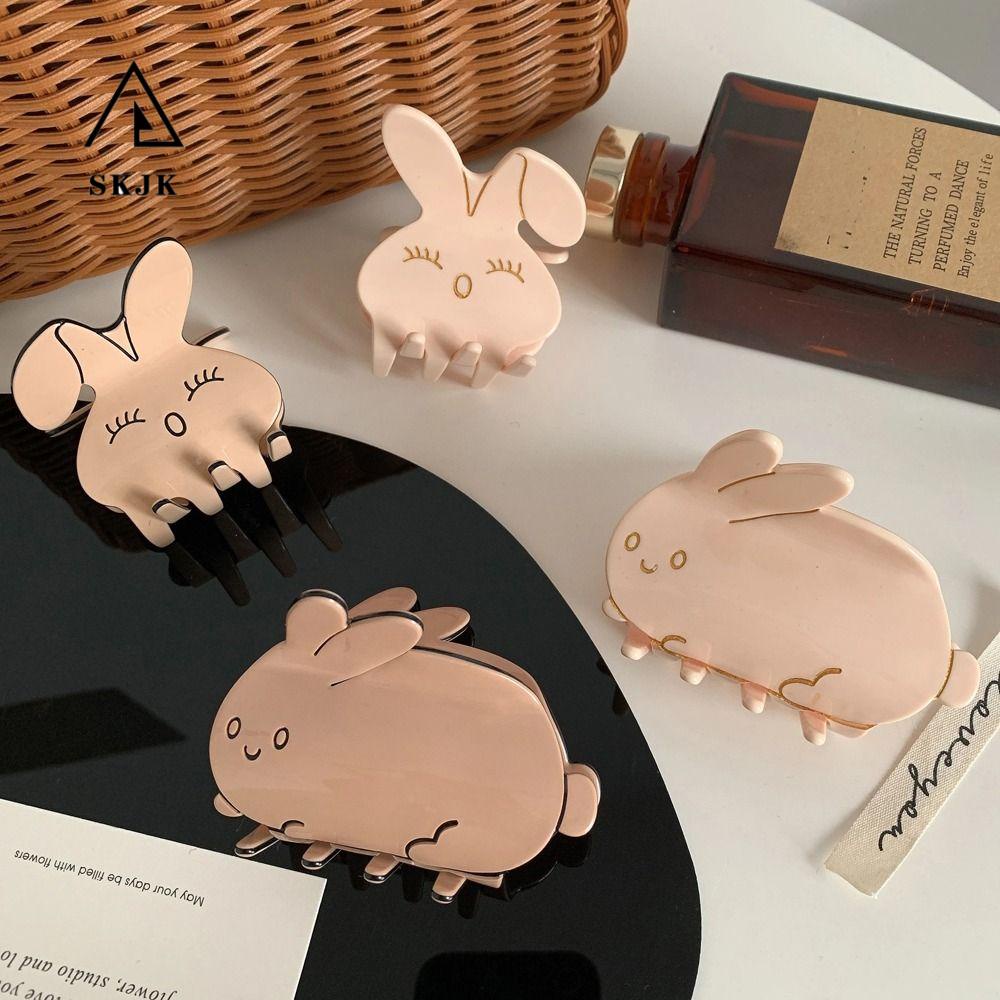 Kẹp Tóc Hình Thỏ Hoạt Hình Dễ Thương Dành Cho Nữ