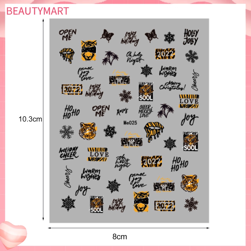 Miếng Dán Trang Trí Móng Tay Siêu Mỏng Họa Tiết Hoạt Hình Màu Nước