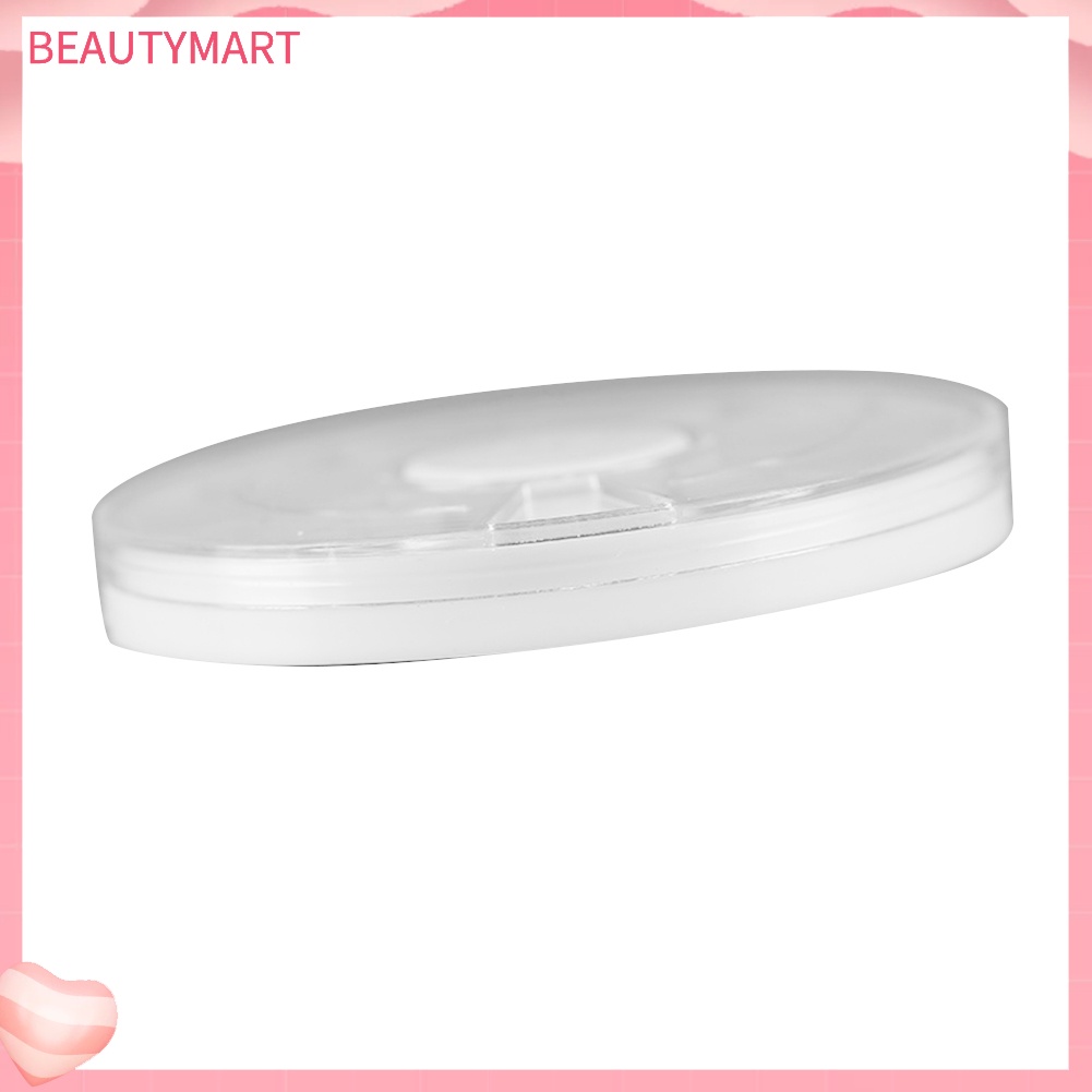 Hộp Tròn Rỗng Đựng Phụ Kiện Trang Trí Móng 12 Ngăn Tiện Lợi Ốp