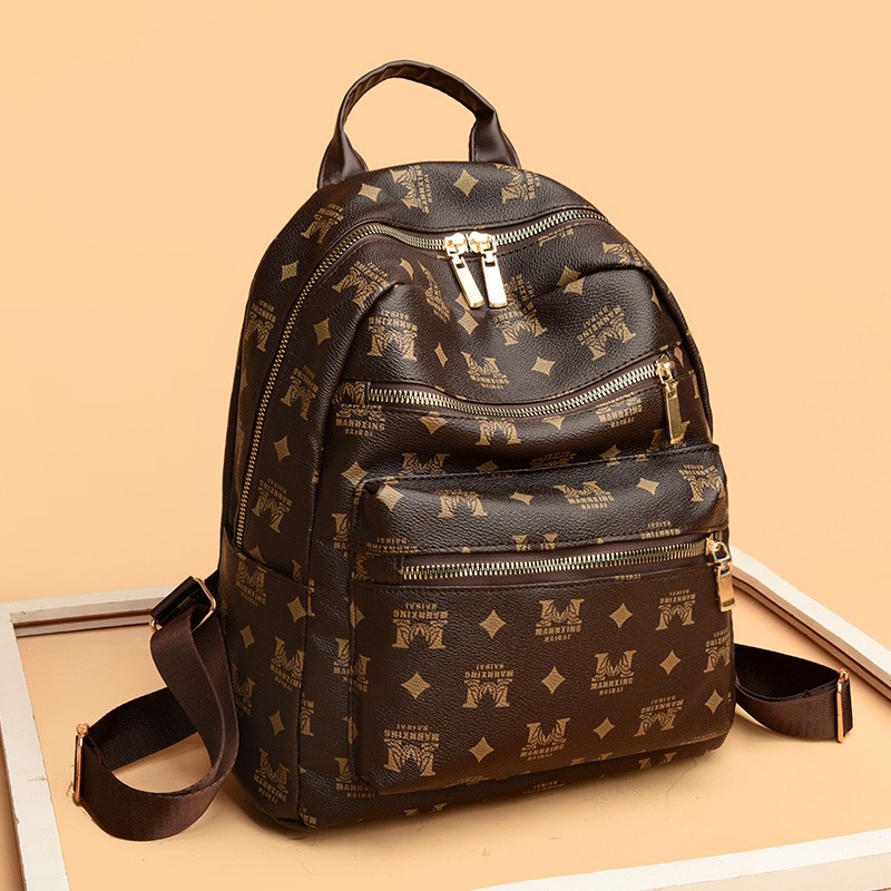 Ba Lô Chống Thấm Nước Màu Sắc Hợp Thời Trang Dễ Phối Đồ Cho Nữ