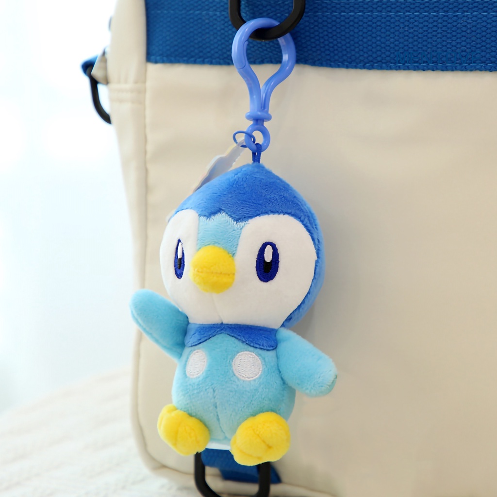 Đồ chơi nhồi bông Hình Chim Cánh Cụt Hoạt Hình 12cm Mềm Mại Đáng Yêu