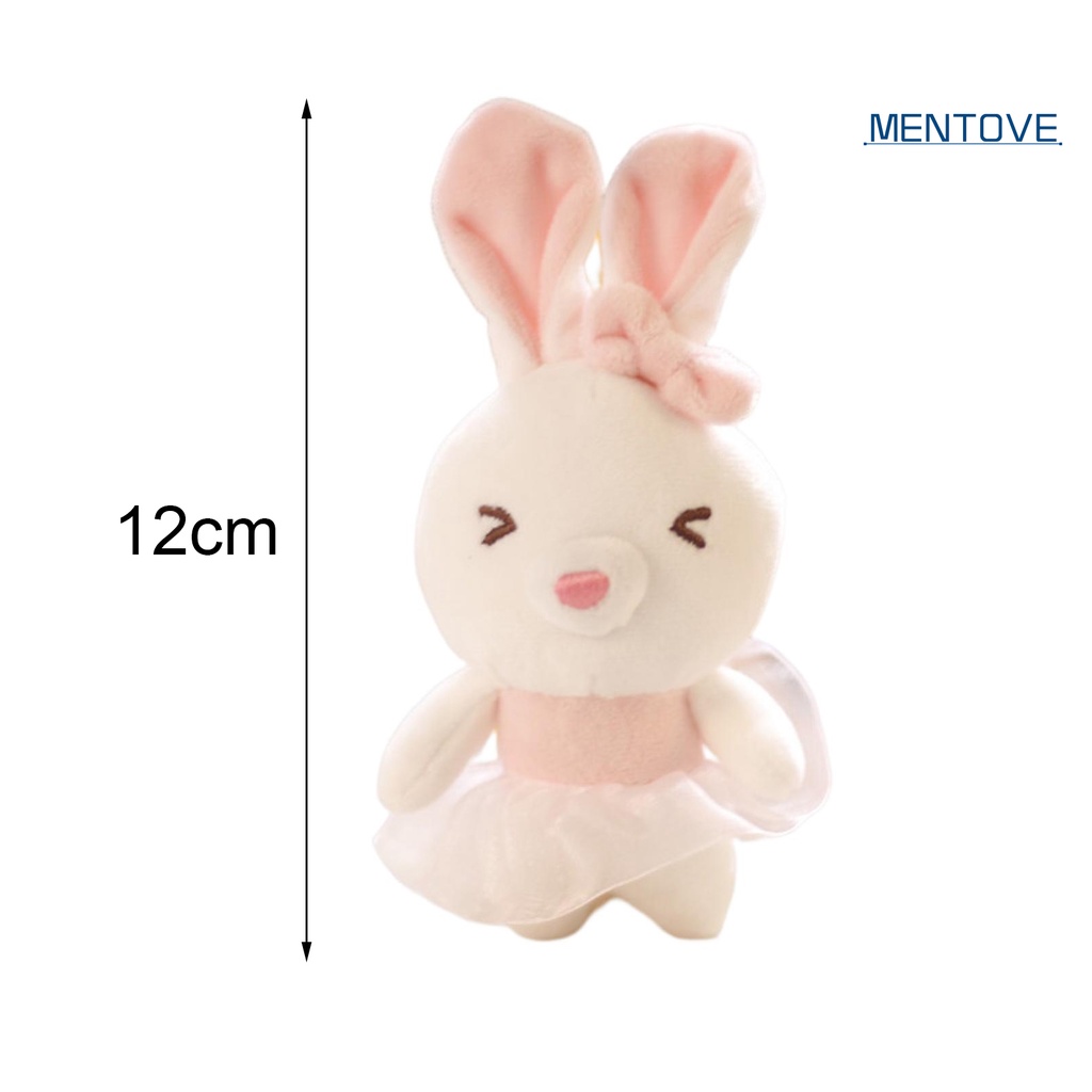 Móc Khóa Hình Thỏ Nhồi Bông Dễ Thương Cho Bé