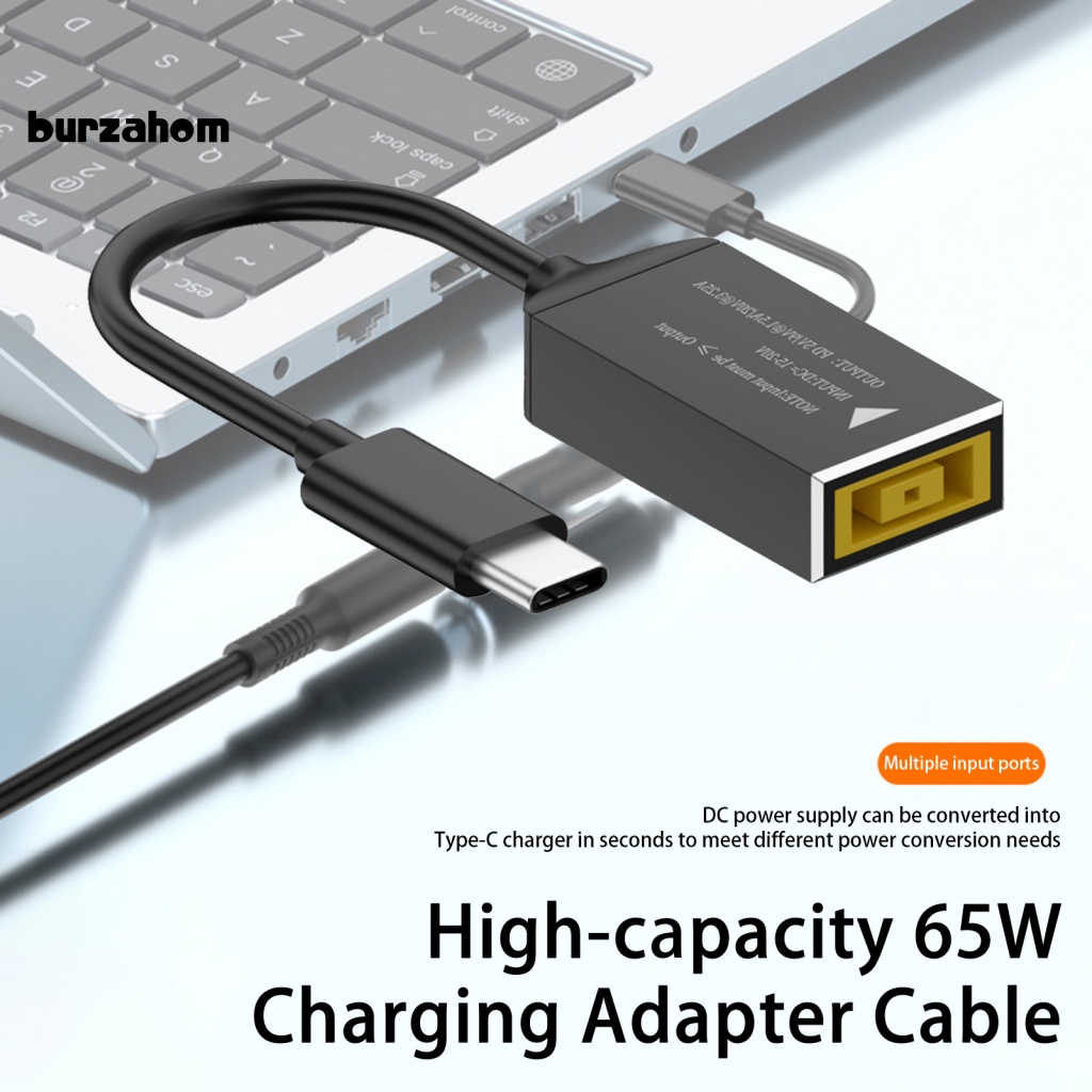 Phích Cắm Bur plug and play, thiết kế độc đáo, dễ dàng Cắm và không cần phải mang theo 65W công Suất Cao, Ổn Định mà không cần phải nóng, giúp bạn Sạc Đầy Đủ Thiết Bị