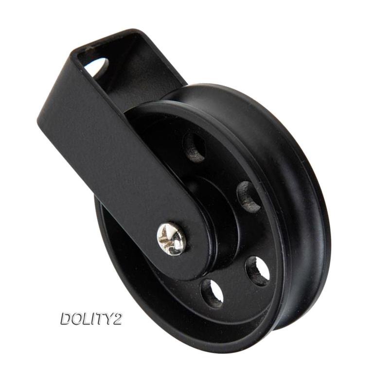 Bánh Xe Ròng Rọc Bằng Sắt Phong Cách Vintage [Dolity2] DIY Cho Đèn Trang Trại / Nhà Hàng