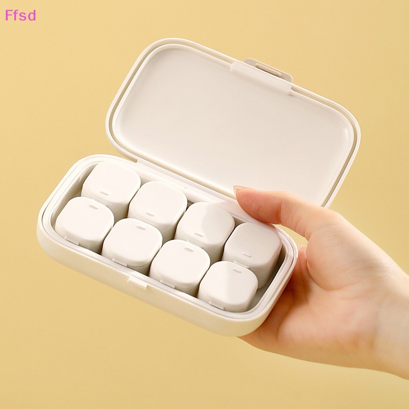 Hộp Đựng Thuốc Hàng Tuần Với 8 Ngăn Tiện Dụng