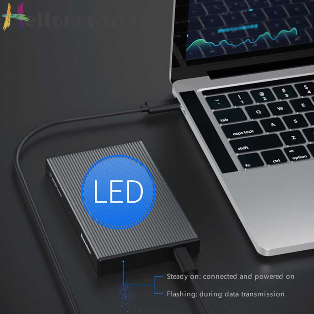 Hộp Đựng Ổ Cứng HDD SSD 2.5 SATA - USB 3.0 2.5 Inch HDD SSD