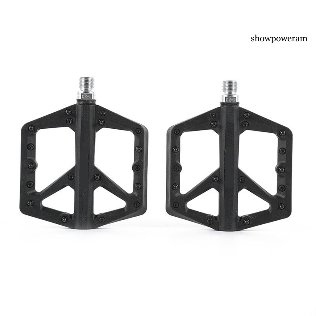 1 Cặp Bàn Đạp Trái Phải In Logo Bằng Sợi Nylon Dành Cho Xe Đạp MTB