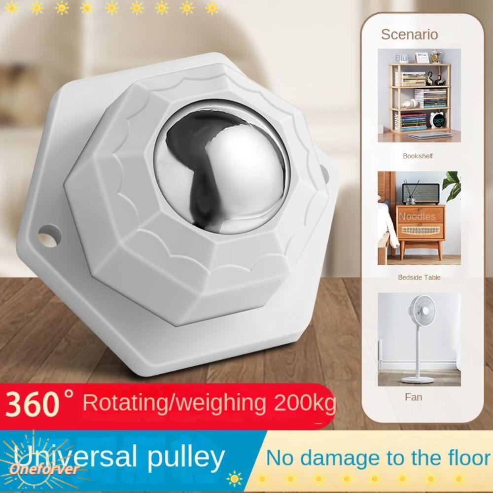 Bánh Xe Lăn Mini Xoay 360 Độ Tự Dính Cho Đồ Nội Thất