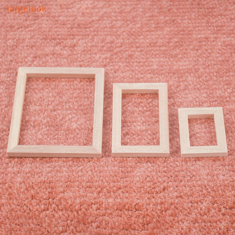 Bộ 3 Khung Ảnh Dùng Trang Trí Nhà Búp Bê DIY
