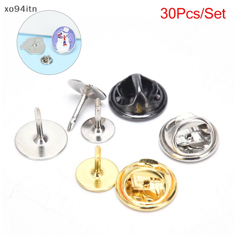 Set 30 Kẹp Cài Áo Hình Bướm Bằng Đồng