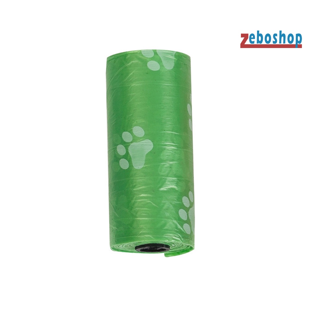 Set 2 / 30 Túi Đựng Chất Thải Hình Dấu Chân Cún Tiện Dụng
