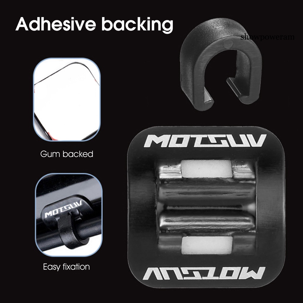 Bộ 6 Kẹp Cố Định Dây Cáp SP-6 Chống Ăn Mòn Tiện Dụng Cho Xe Đạp