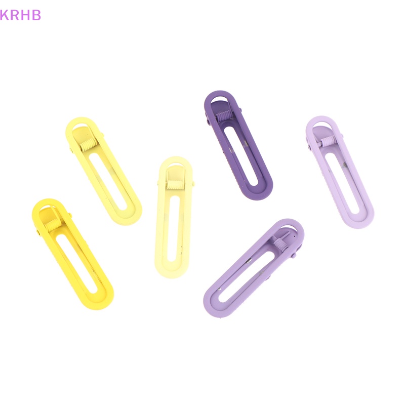 Set 3 Kẹp Tóc Họa Tiết Hình Học Thời Trang Mới