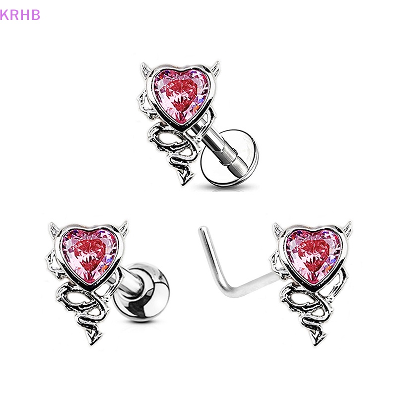 Khuyên Xỏ Rốn Hình Trái Tim Cá Tính Cho Nữ Mới