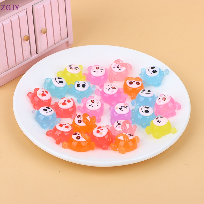 Bộ 5 Tượng Nhỏ Dạ Quang Dùng Trang Trí Tiểu Cảnh Mới