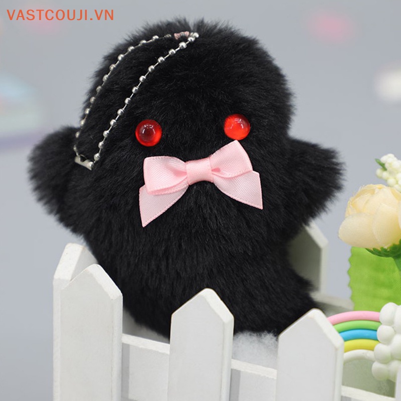 Móc Khóa Hình Ma Nhồi Bông Đáng Yêu