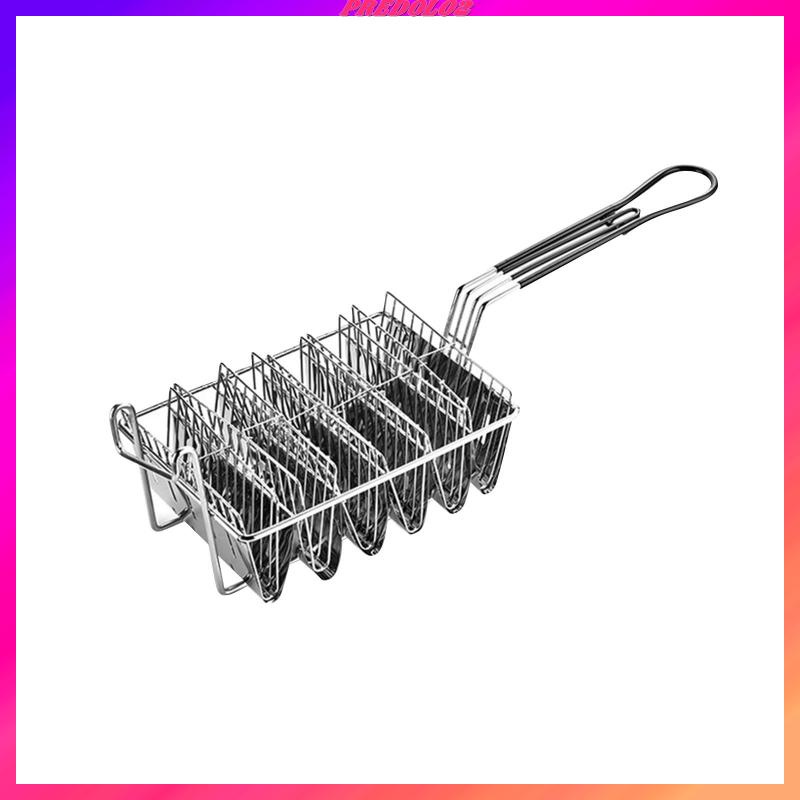 [Predolo2] Rổ Taco Để Chiên Taco 4 Ngăn