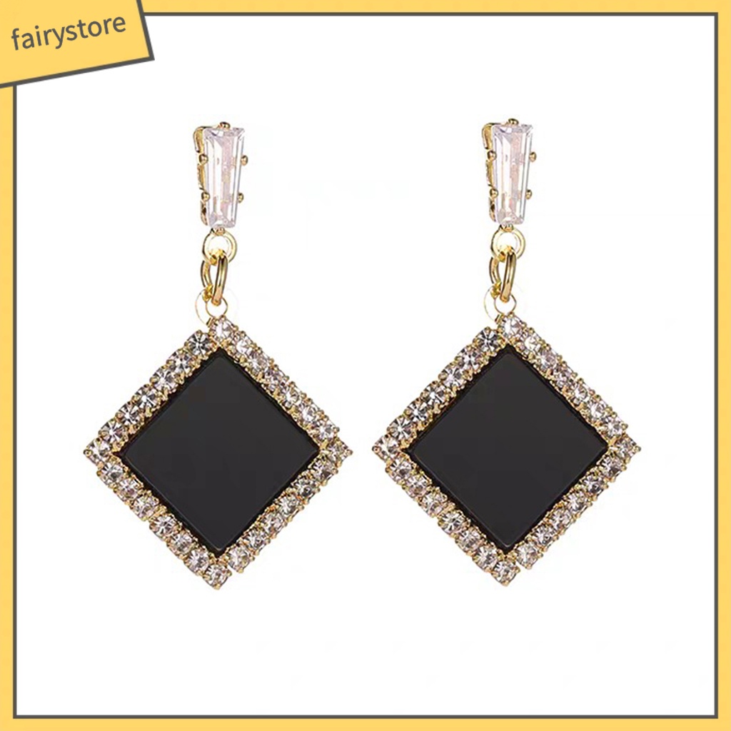 1 Đôi Bông Tai Hình Trái Tim Đính Ngọc Trai Giả Phong Cách Hàn Quốc